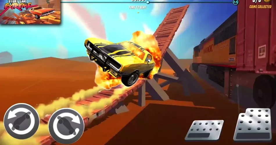 Rev Up the Fun with Stunt Car Extreme Game! Exclusive Drive Thrills Await! 🚗✨
